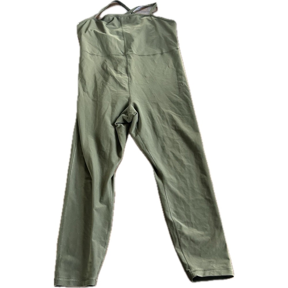 Old Navy Womens 2X Green Jumpsuit Active Powerchill Cami‎ Bodysuit Yoga